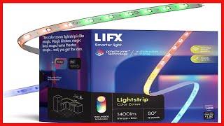 LIFX Lightstrip, 6.6' Starter Kit, Wi-Fi Smart LED Light Strip, Full Color with Polychrome Technolog