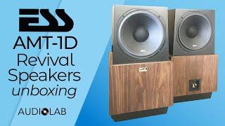 ESS Speakers AMT-1D Revival #unboxing at AUDIOLAB