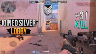 STANDOFF 2 | Competitive Match Gameplay - I PLAYED ON SILVER LOBBY (+31 Kill)  | 0.29.3