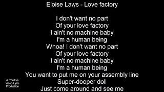 Northern Soul - Eloise Laws - Love Factory - With Lyrics