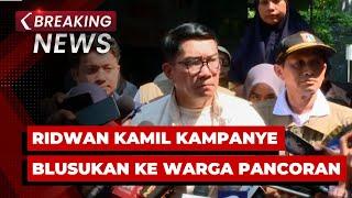 BREAKING NEWS - Cagub Jakarta Ridwan Kamil Kampanye Blusukan ke Warga Pancoran