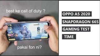 Oppo A5 2020 Malaysia Gaming Test Snapdragon 665 !!