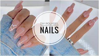 DIY POLYGEL NAIL TUTORIAL FOR BEGINNERS | IN-DEPTH, EASY, & FAST | #NAILTUTORIALS #POLYGEL #NAILS