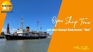 Maritime Tage: Open-Ship auf dem Dampf-Eisbrecher "Wal" in Bremerhaven