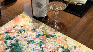 【artwine.tokyoNOHGA】アートワイン体験 /  Paint and sip at Bistro NOHGA