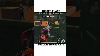 Hidden Place @Furyplayz1 #bgmi #short #pubgmobile