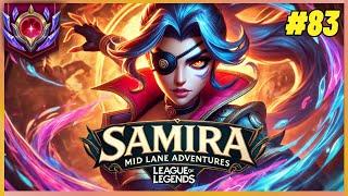 Samira Mid Lane Adventures #83 | Diamond Ranked vs Swain | 25 Kills & Hubris Plays! Patch 14.23