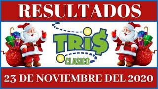 Lotería Tris Clásico resultados de hoy 23 de Noviembre en todas las #LoteríasMexicanas