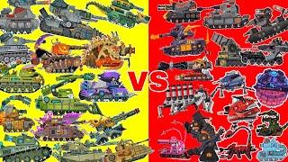 TANK COMBAT ALL TANK VS ALL BOSS TANK PLAY TANK BATTLE