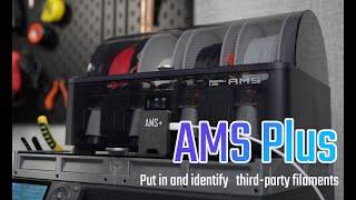 AMSPlus : Adding Third-Party Filament Recognition to Bambu 3D Printer AMS