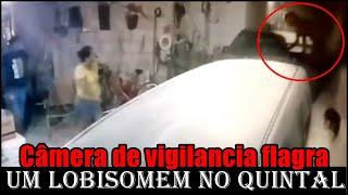 Lobisomem Se transformando Flagrado por Câmera de Vigilância