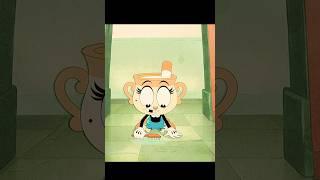 She always has a hard time in her misery #cuphead #shorts #movie #viralvideo #story #funny #tv #show