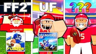 Scoring a TD With PATRICK MAHOMES in EVERY Roblox Football Game!