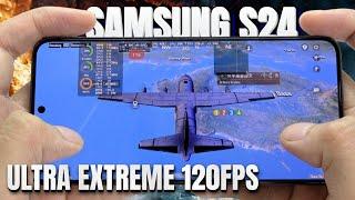 Samsung Galaxy S24 test game PUBG Mobile 120 FPS Update | Exynos 2400