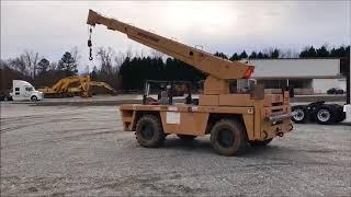 Broderson Cary Deck Crane | Compass Auctions & Real Estate