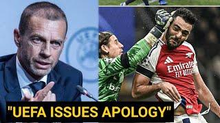 BREAKING! UEFA Issues Apology to Arsenal Over Mikel Merino Disallowed Penalty! Intermilan vs Arsenal