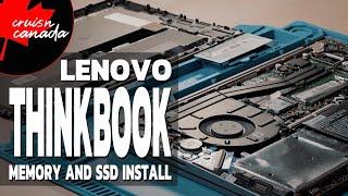 Lenovo Thinkbook 14 Gen 2 Memory (RAM) and SSD Install | Full Walk Through