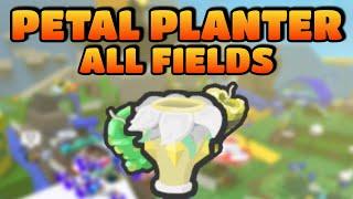 Petal Planter On All Fields! - Bee Swarm Simulator