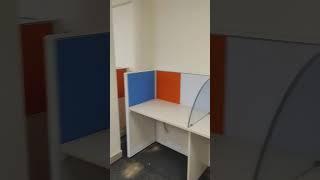 Modern Office Workstation Transformation by Honey Craft Interiors | Vellore (Work in Progress)