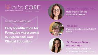 Early Identification for Formative Assessment in Experiential and Clinical Education | Enflux&CORE