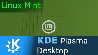 Linux Mint - Install KDE Plasma Desktop