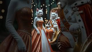 Caty in Function Dress with Caty#cat #ai #funny #cute #funnycatvideos #meowcats#MeowBot shorts