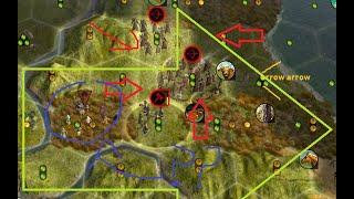 Barbs get ZOCed by their own camps (actually, technically they ZOC themselves)