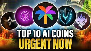 URGENT NOW: Top 10 AI Altcoins You NEED TO BUY Before 2025