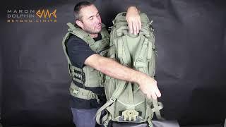 מנשא מרעום דולפין - גרסת הקומנדו /  Marom-Dolphin IDF backpack - The commando version