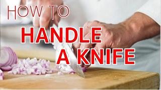 How to Handle a Knife - Technique and Manner 【Sushi Chef Eye View】