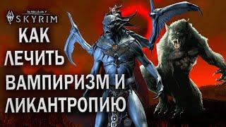 Излечение от вампиризма и ликантропии в Скайриме - Skyrim (гайд)