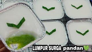 LUAR BIASA LEMBUTNYA‼️LUMPUR SURGA PANDAN‼️ENAK,GURIH,LUMER DIMULUT