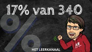 Percentage van een Getal uitrekenen (VO): Zo doe je dat!