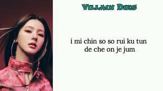 (G)i-dle -- Villain Dies | Easy Lyrics