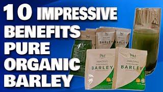 10 Impressive Benefits Of Amazing Pure Organic Barley Powdered Drink Safe and Effective