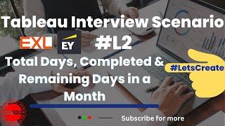 Tableau Interview Scenario|L2| #Tableau #xpressurdata