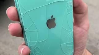 Crashing iphone 11 VS iphone 11 {{Mr crazy Experimenter}}