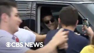 Freed Israeli-American hostage Edan Alexander greeted by cheering crowds in New Jersey hometown