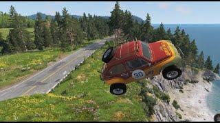 BeamNG Drive Realistic Crashes Compilation #5 / Cars vs Gravity #beamngdrive