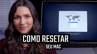 APRENDA A FORMATAR O SEU MAC! Restaure o seu computador para venda ou começar do zero