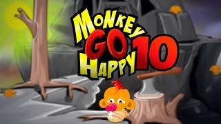 Игра "Счастливая Обезьянка 10" (Monkey GO Happy 10) - прохождение