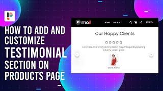 How to Add and Customize Testimonial Section | Shopify Tutorial | Emoll Premium Multipurpose Theme