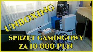 Mój pierwszy unboxing - sprzęt gamingowy za 10 000 złotych + konkurs dla widzów.