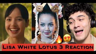 Reacting to Lisa’s Acting Debut in The White Lotus 3! | First Look at Mook in Thailand Teaser