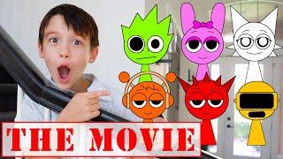 Do Not CATCH Sprunki in Real Life at My PB and J House! The Movie!