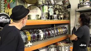 Bun E. Carlos gives a tour of his impressive Ludwig Drum collection