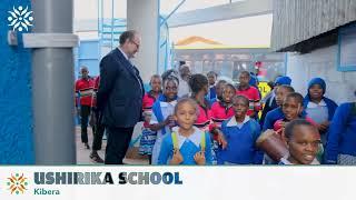 Maurizio Bragagni, Chairman of Esharelife visits Ushirika Children’s Centre in Nairobi, Kenya