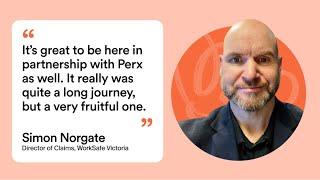 Simon Norgate talks about the relationship between WorkSafe Victoria and Perx Health