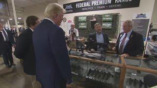 Donald Trump visits Palmetto State Armory in Summerville