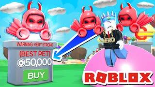 NOOB Buys INSANELY OP PETS in CANDY CLICKING SIMULATOR... (ROBLOX)